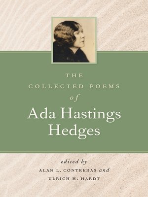 cover image of The Collected Poems of Ada Hastings Hedges